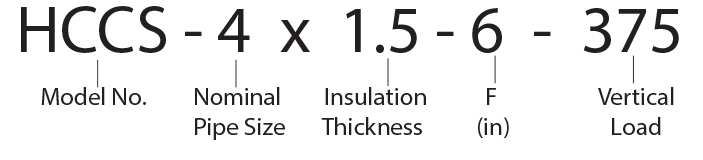 HCCS - 4 x 1.5 -6 - 375 Calcium Silicate Hot Shoe