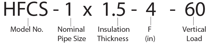 HFCS - 1 x 1.5 - 4 - 60 Calcium Silicate Hot Shoe