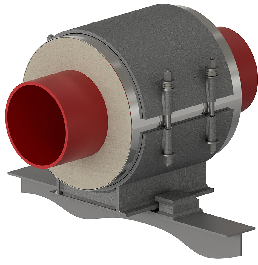 Calcium Silicate High Temperature Pipe Support