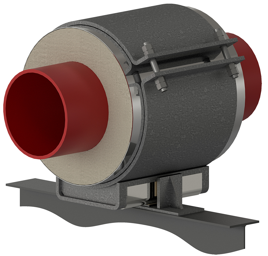 HG-8000 High Temperature Guided Pipe Support