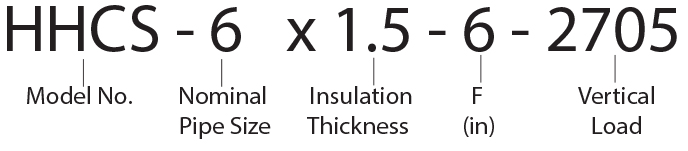 HHCS - 6 x 1.5 - 6 - 2705 Calcium Silicate Hot Shoe