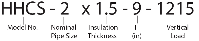 HHCS - 2 x 1.5 - 9 - 1215 Calcium Silicate Hot Shoe