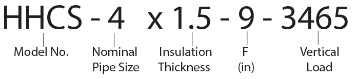 HHCS - 4 x 1.5 - 9 - 3465 Calcium Silicate Hot Shoe