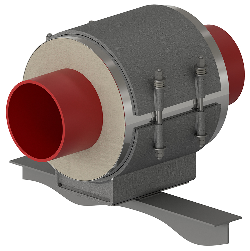 Calcium Silicate High Temperature Pipe Support