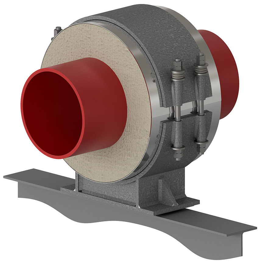 Calcium Silicate High Temperature Pipe Support