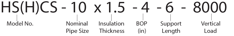 HS(H)CS - 10 x 1.5 - 4 - 6 - 8000 Calcium Silicate Hot Shoe