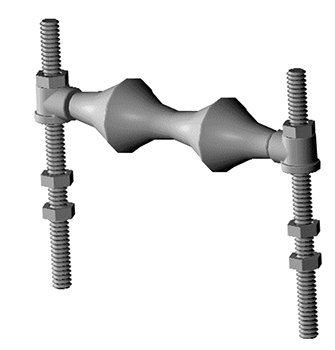 adjustable pipe roll support