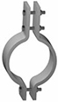 alloy double bolt pipe clamp