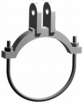 alloy steel pipe clamp