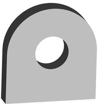 beam lug attachment one hole