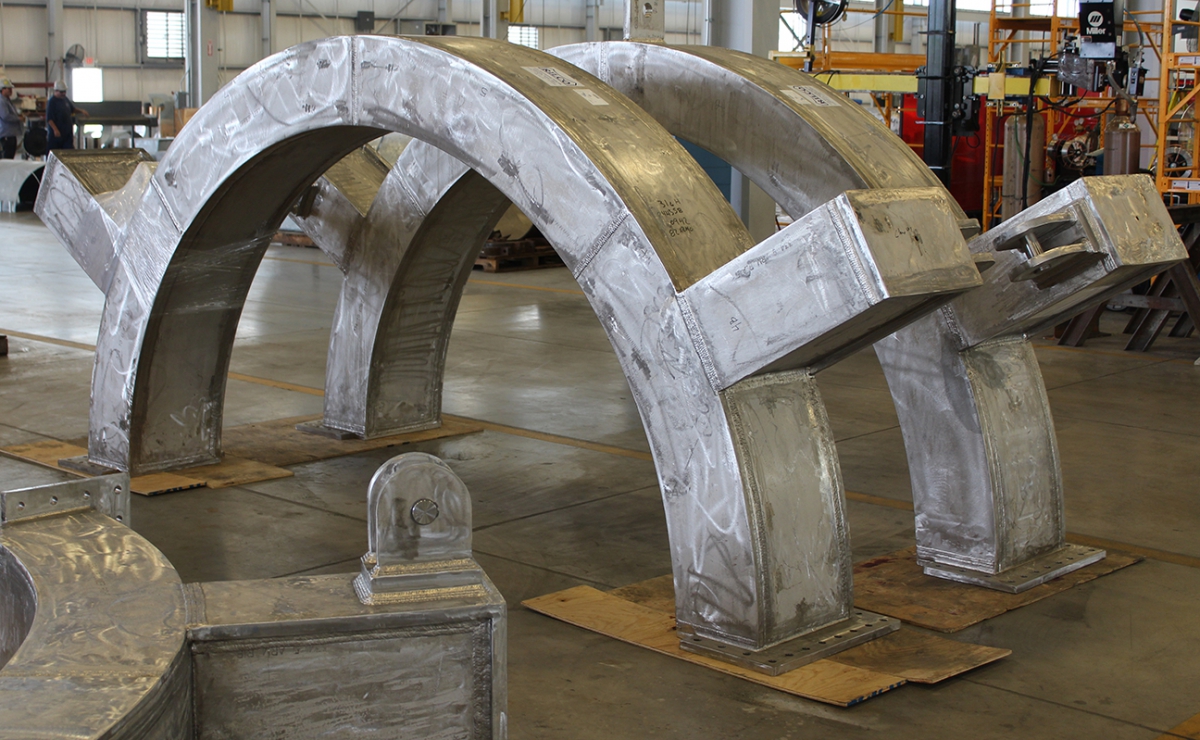 Floating Ring on the Shipping Floor in Shop