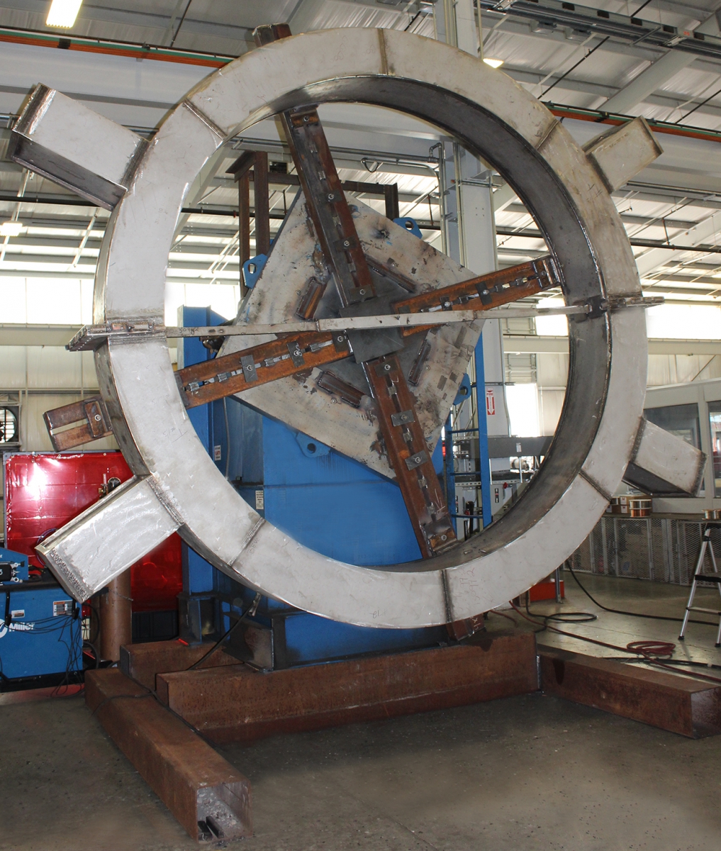 Floating Ring on the Positioner in the Shop