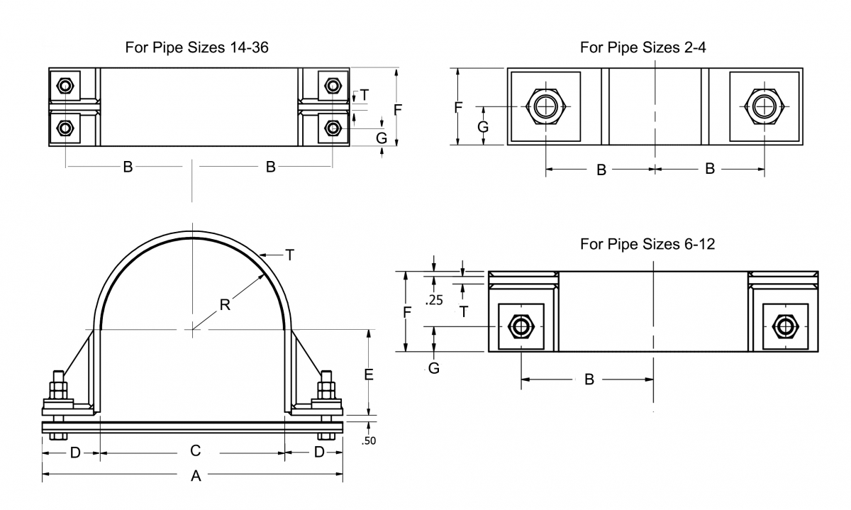 Hold Down Clamp Drawing