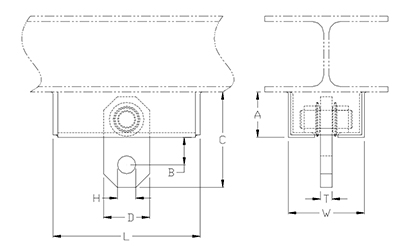 horizontal traveler drawing