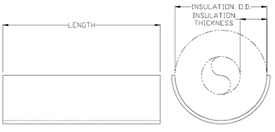 insulation shield drawing