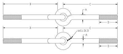 linked eye rod drawings