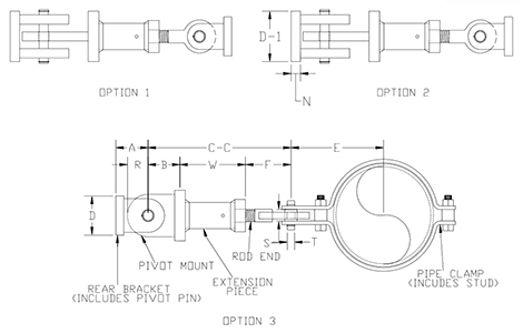 mini sway strut drawing