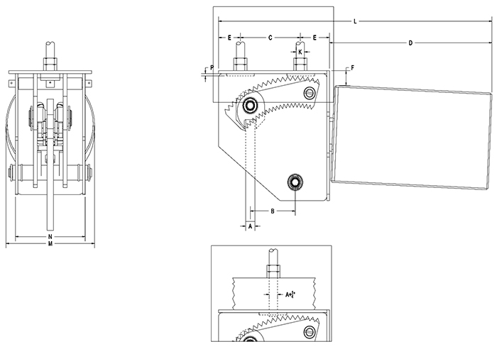 Part RCS-81H Type A Constant Spring Support