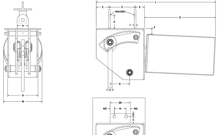 Part RCS-81H Type B Constant Spring Support
