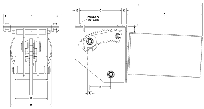 Part RCS-81H Type D Constant Spring Support