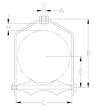 steel yoke pipe roll drawing