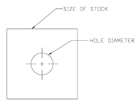 washer plate drawing