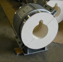 4" Diameter Calcium Silicate High Temperature Pipe Support