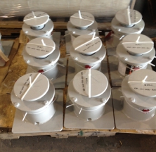 Custom Painted Variable Spring Pipe Supports