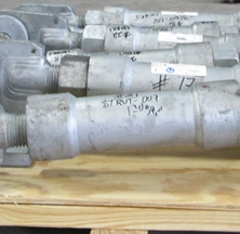 Sway Struts Being Prepared for Shipping