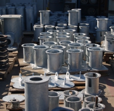 Steel Casings for Variable Spring Pipe Supports