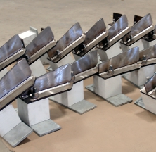 Structural Steel Components with Isolation Blocks