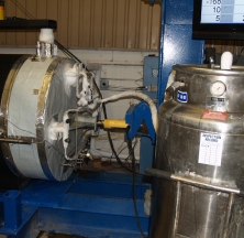 Pre-insulated Pipe Support Undergoing Testing