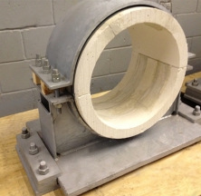 Pre-Insulated Anchor Pipe Support with Cal-Sil Insulation