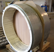 Large Bore Calcium Silicate Hot Pipe Supports