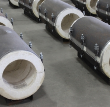 Calcium Silicate Hot Shoes Waiting for Inspection