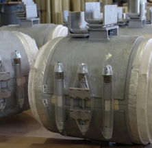 CryoWrap Pipe Supports with Belleville Washers