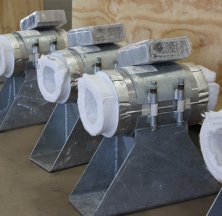 Custom Designed Cryowrap Pipe Supports