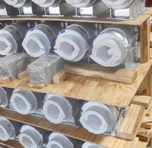 Preparing Several Cryogel Pipe Supports to Ship