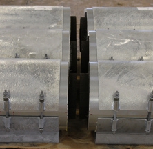 Foamglas® Pipe Supports on the Shipping Floor