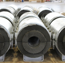 Pre-Insulated Pipe Shoes with Foamglas® Insulation