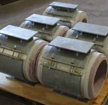 Multiple Base Polyurethane PyroWrap Dual Temperature Pipe Shoe