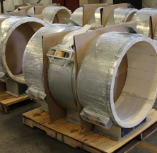 Preparing to Ship Calcium Silicate Hot Shoes