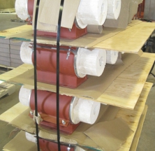 Preparing to Ship Calcium Silicate Hot Shoes