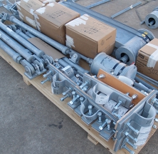 Preparing Sway Struts for Shipping with Variables and Hold Down Pipe Supports