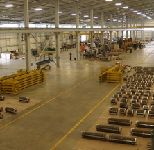 Pre-insulated Pipe Supports on the Assembly Floor