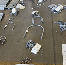 A Variety of Sizes of Rilco U-bolts